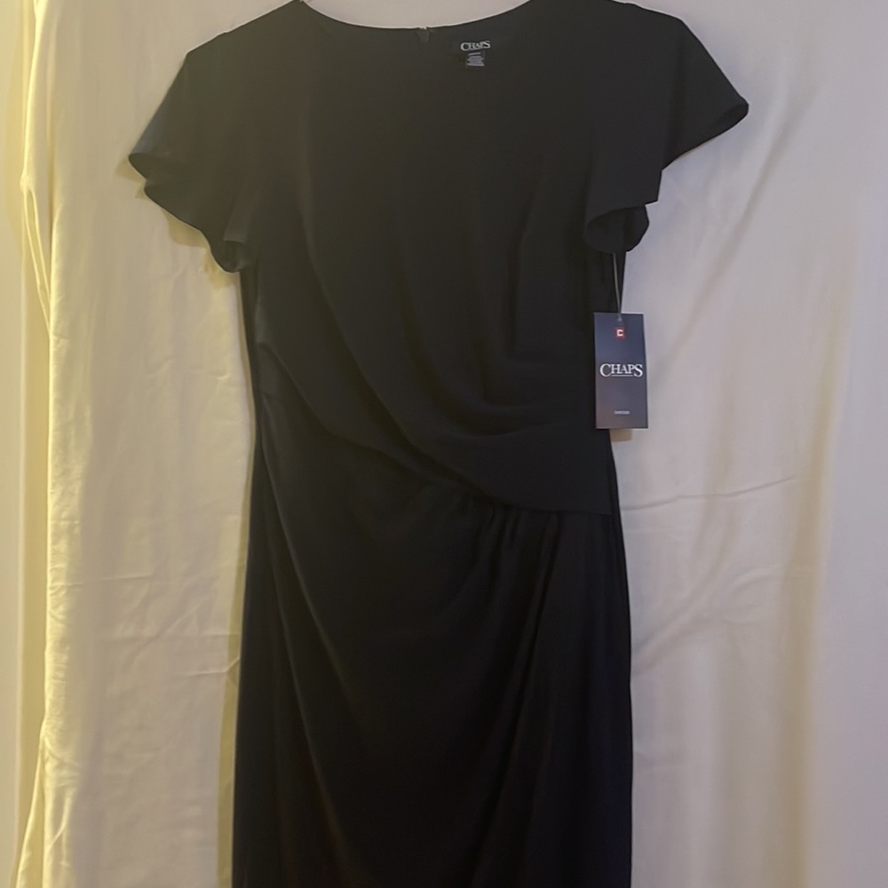 CHAPS.COM —New Dress size  Small -Dark Blue (Navy) - Picture 3 of 8